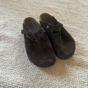 Men’s Boston Birkenstocks brown